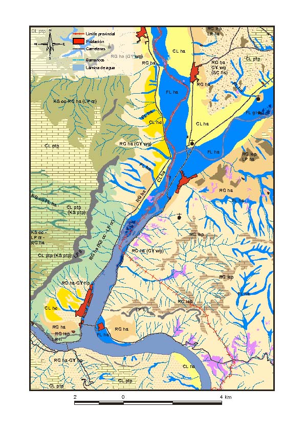 Mapa Aiguabarreig: confluencia Cinca-Segre-Ebro